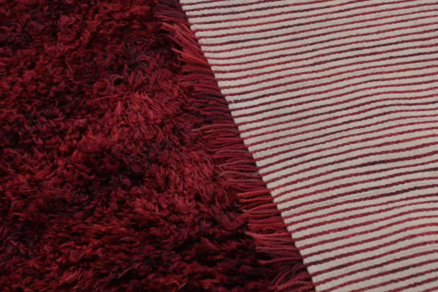 Vintage Swedish Rya Rug