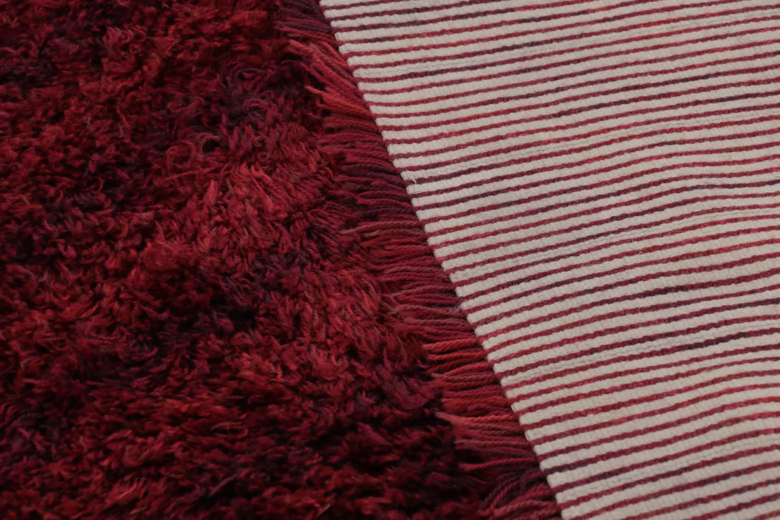 Vintage Swedish Rya Rug