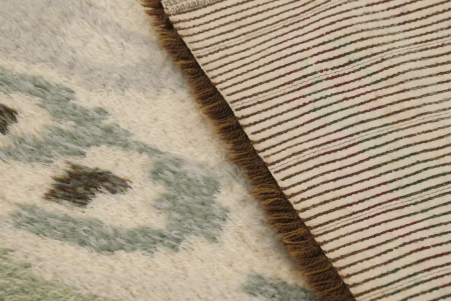 Vintage Swedish Rya Rug