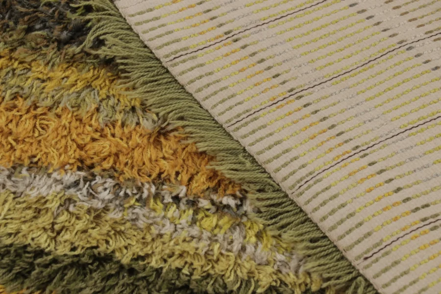 Vintage Swedish Rya Rug