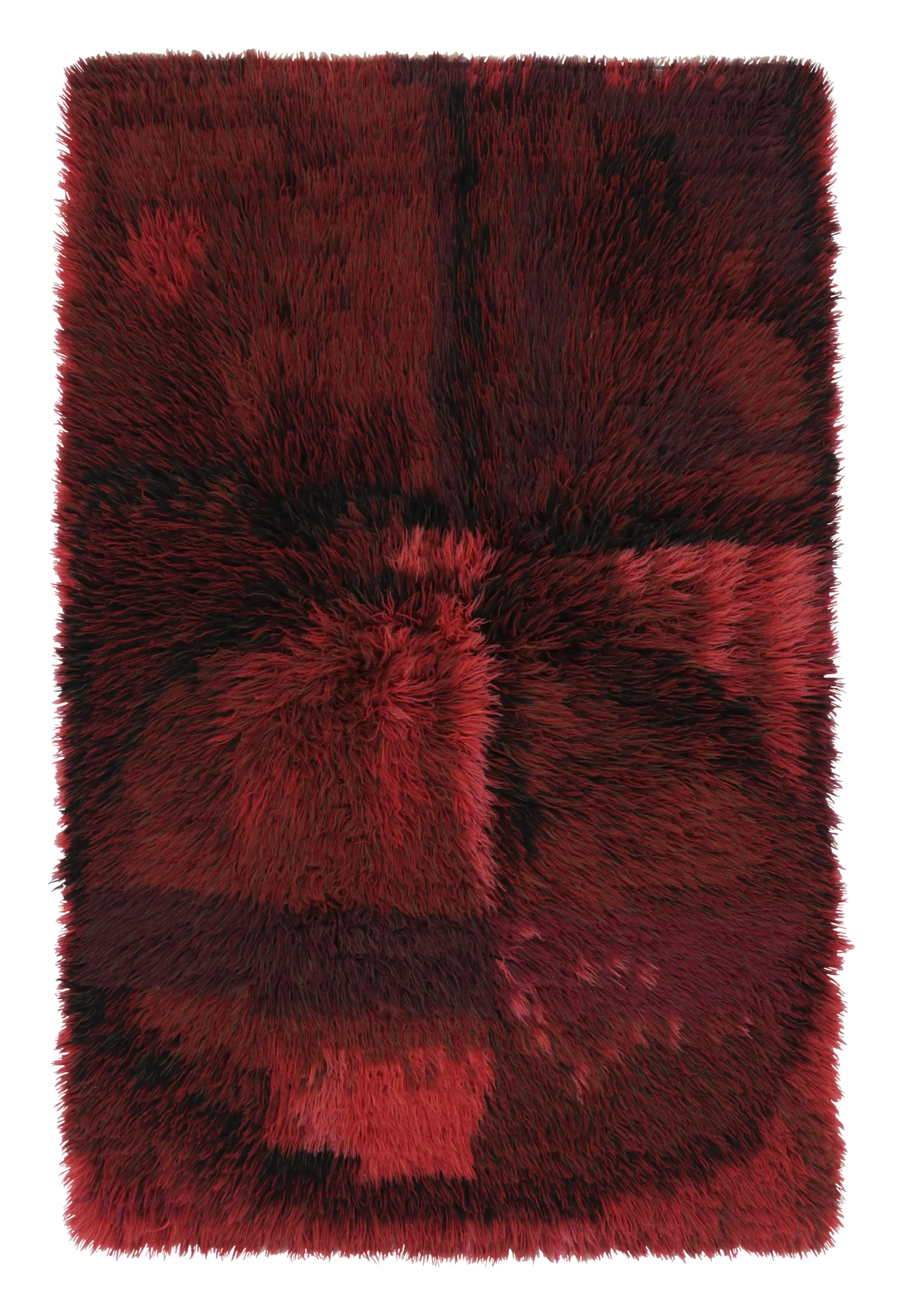 Vintage Swedish Rya Rug