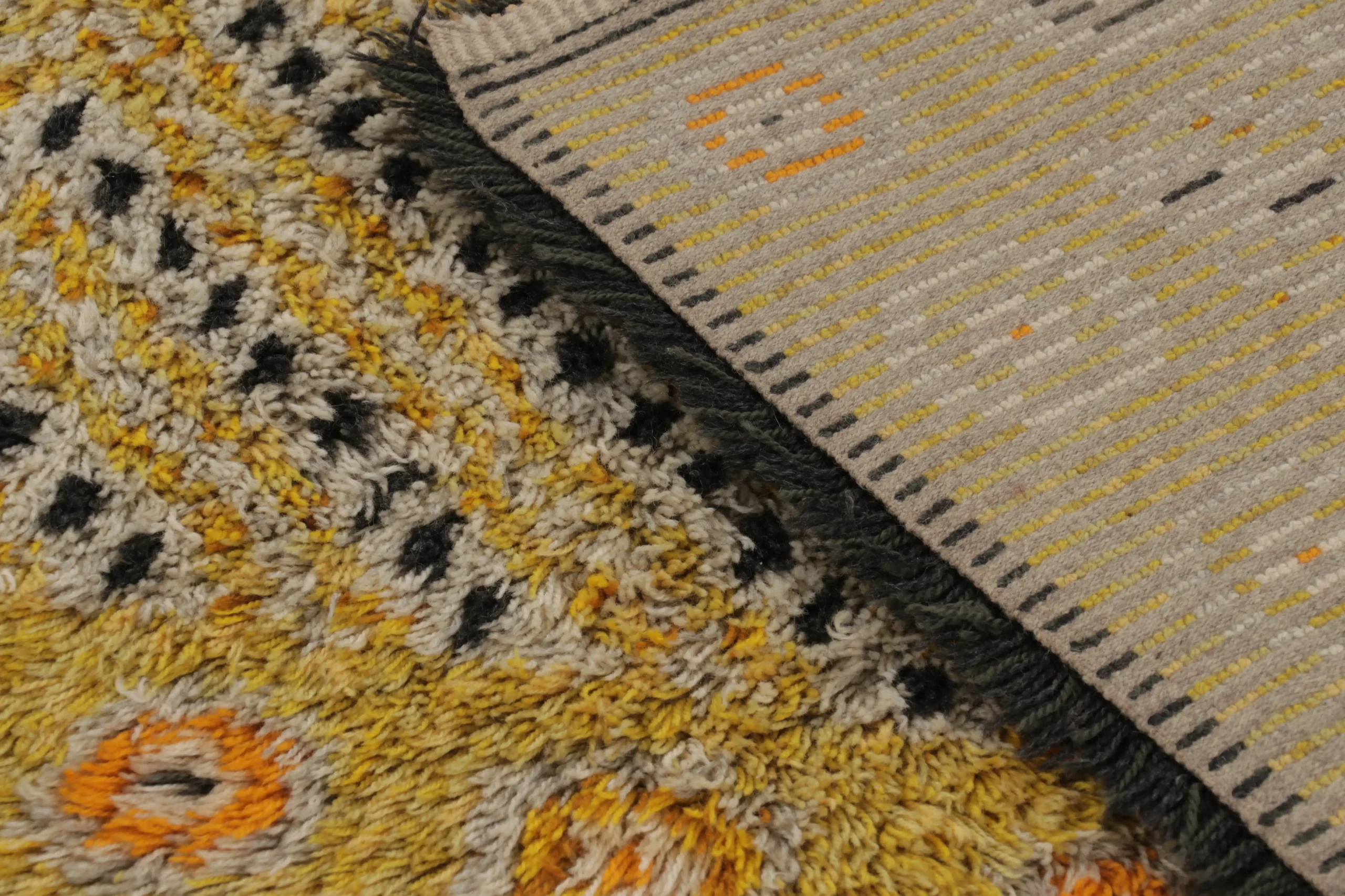 Vintage Swedish Rya Rug