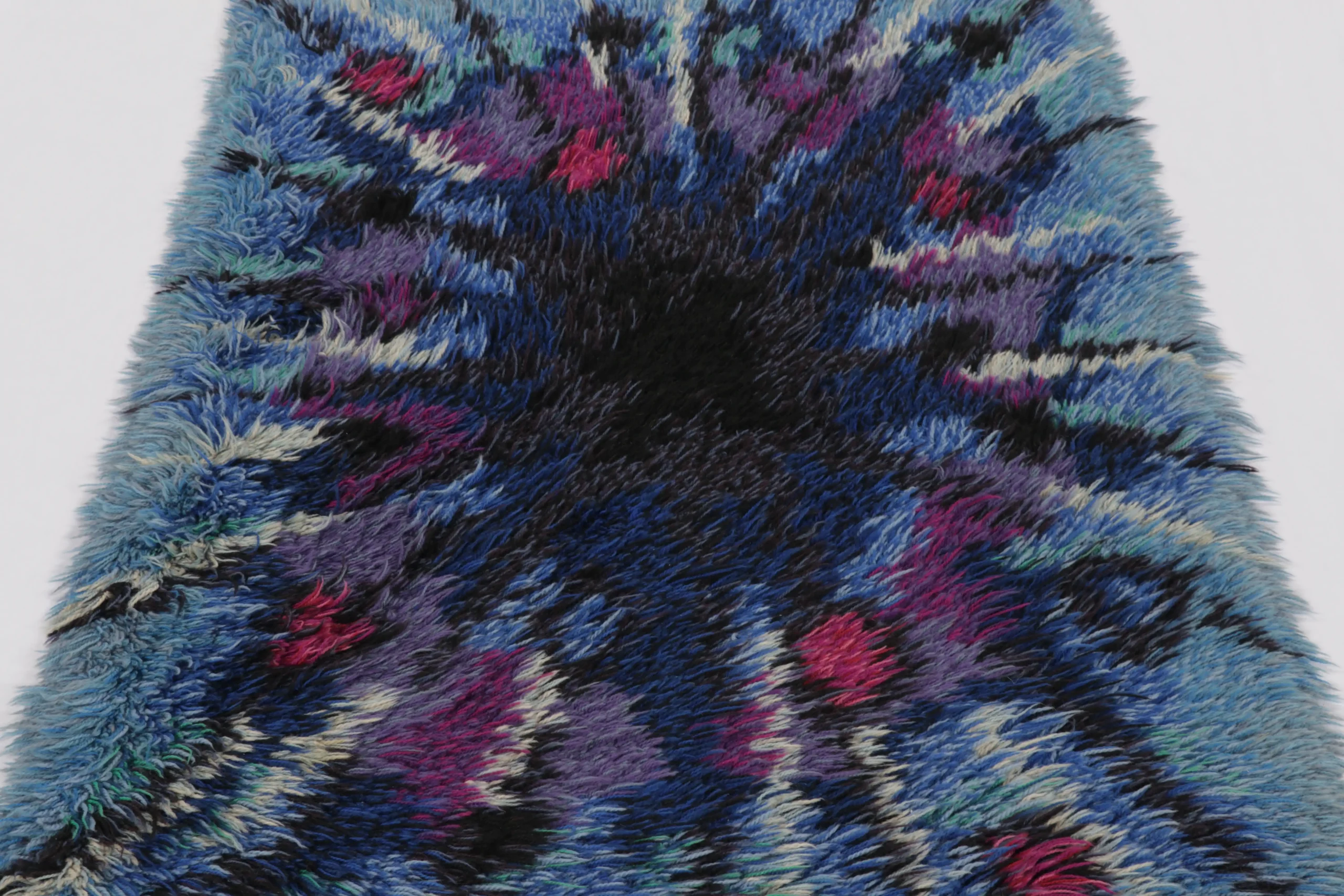 Vintage Swedish Rya Rug