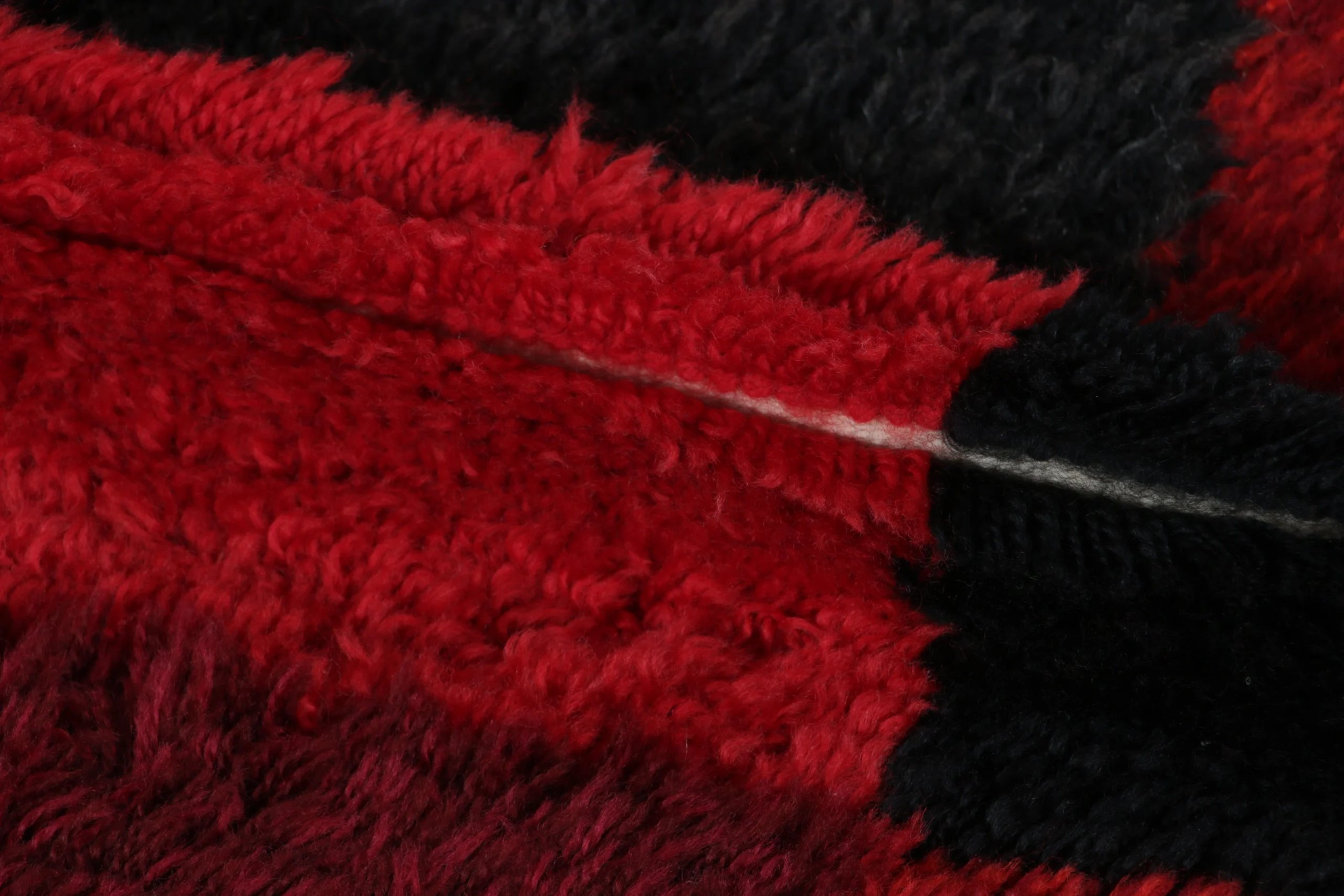 Vintage Swedish Rya Rug