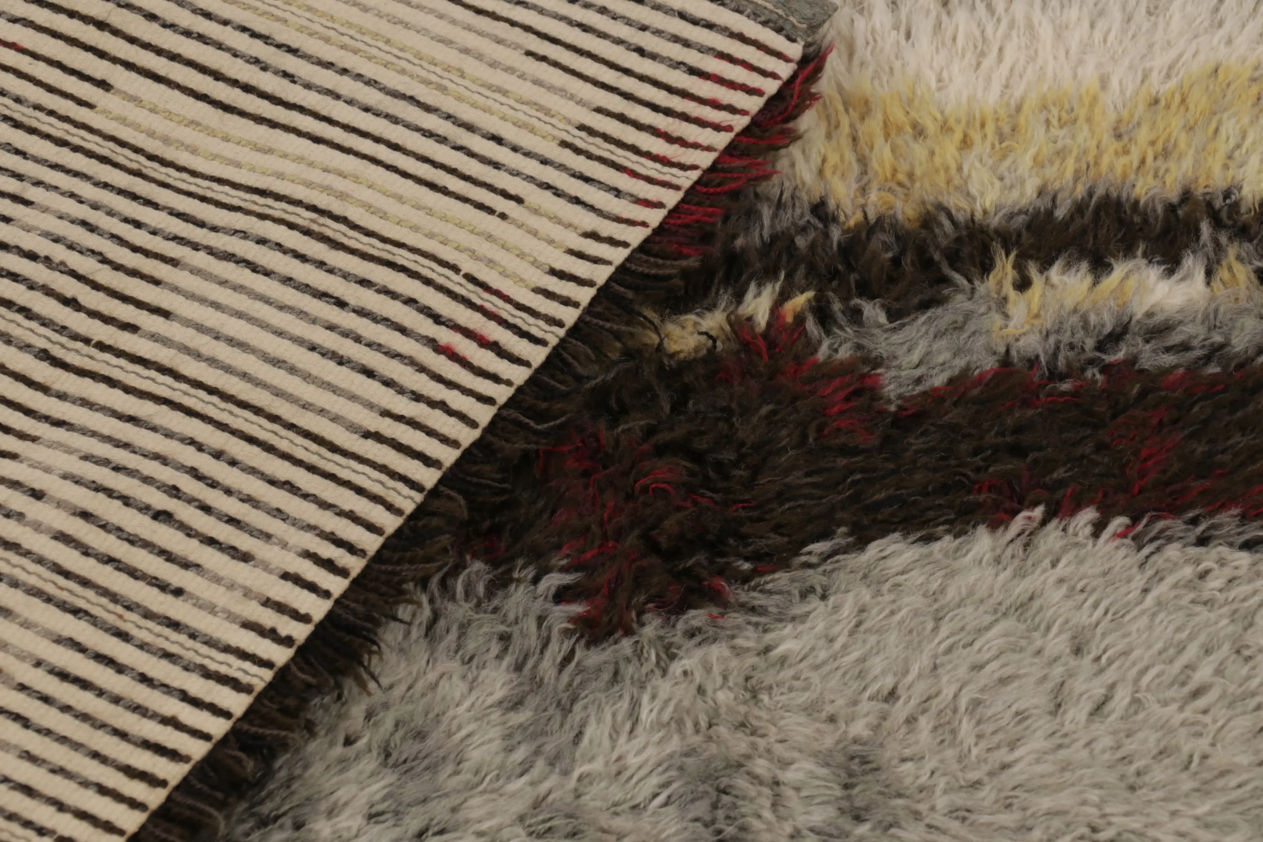 Vintage Swedish Rya Rug