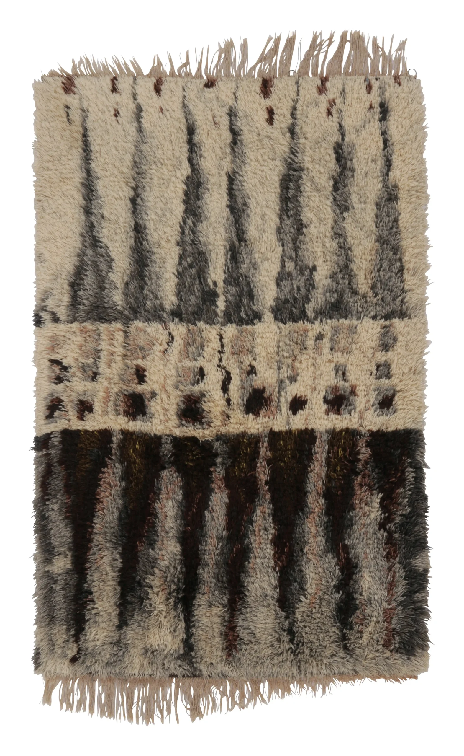 Vintage Swedish Rya Rug