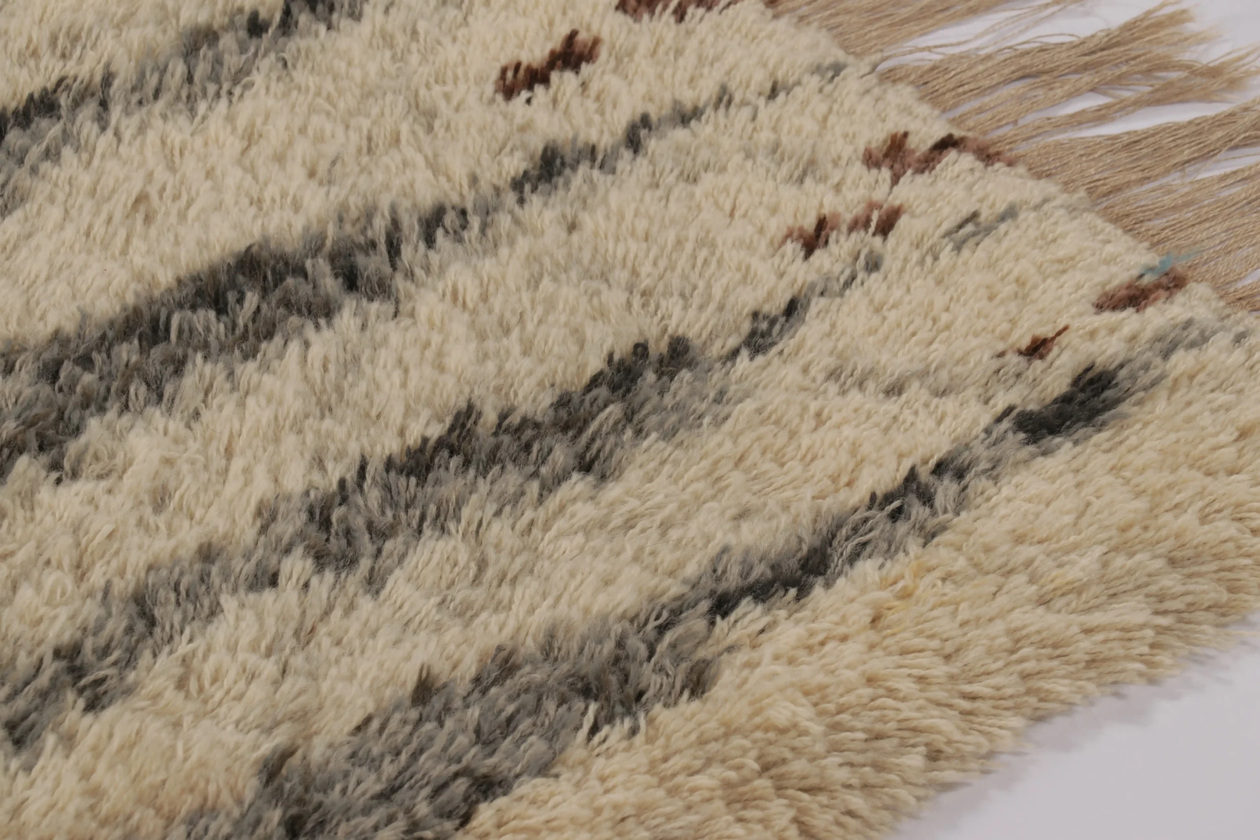 Vintage Swedish Rya Rug