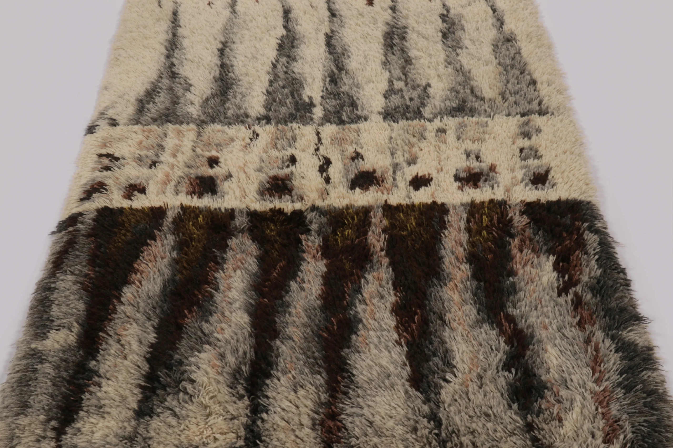Vintage Swedish Rya Rug