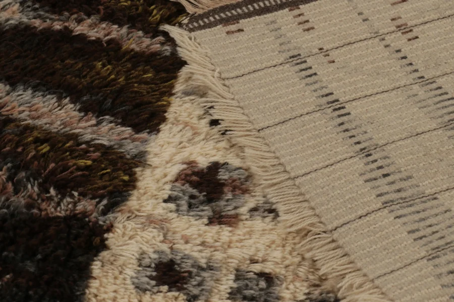Vintage Swedish Rya Rug