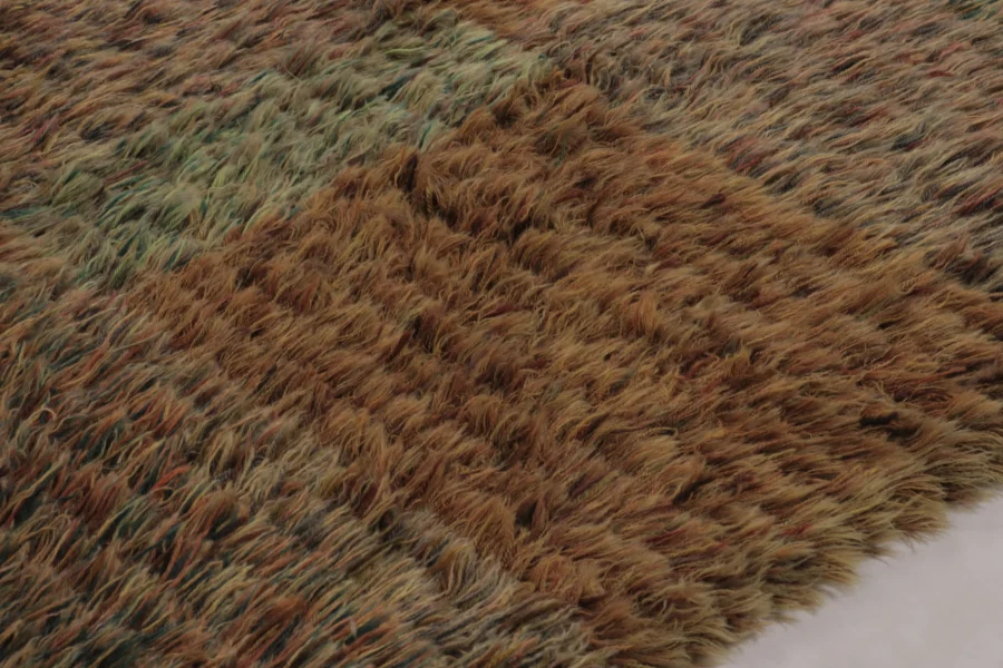 Vintage Swedish Rya Rug