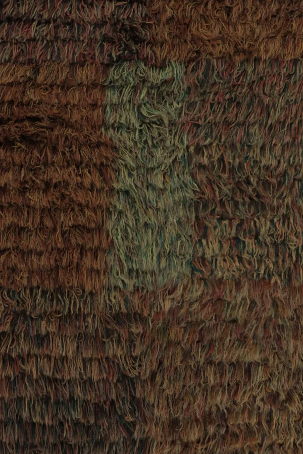 Vintage Swedish Rya Rug