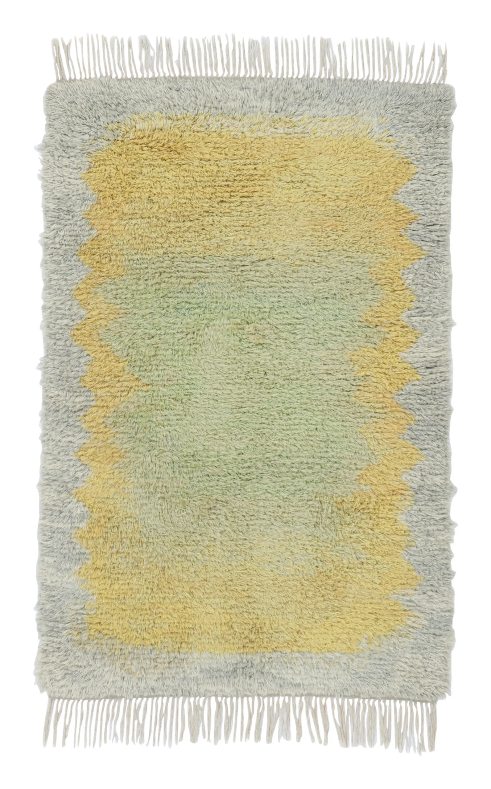 Vintage Swedish Rya Rug