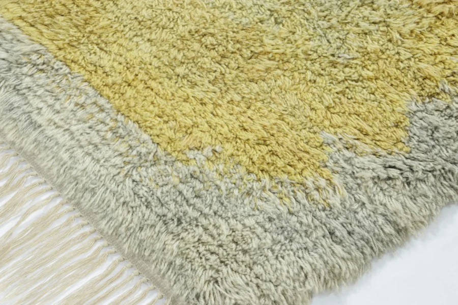 Vintage Swedish Rya Rug