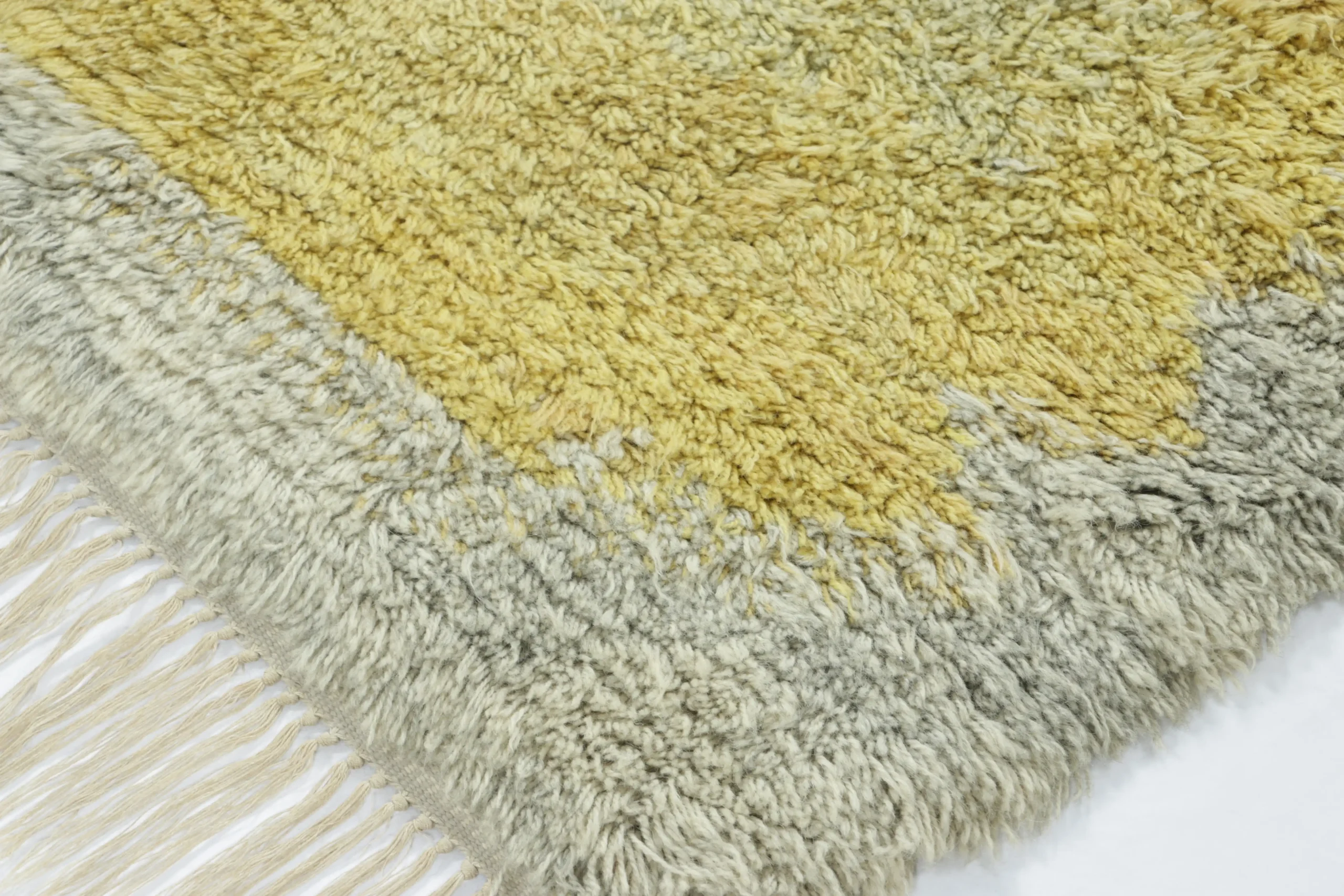 Vintage Swedish Rya Rug