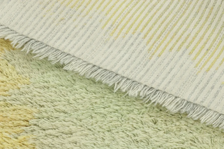 Vintage Swedish Rya Rug
