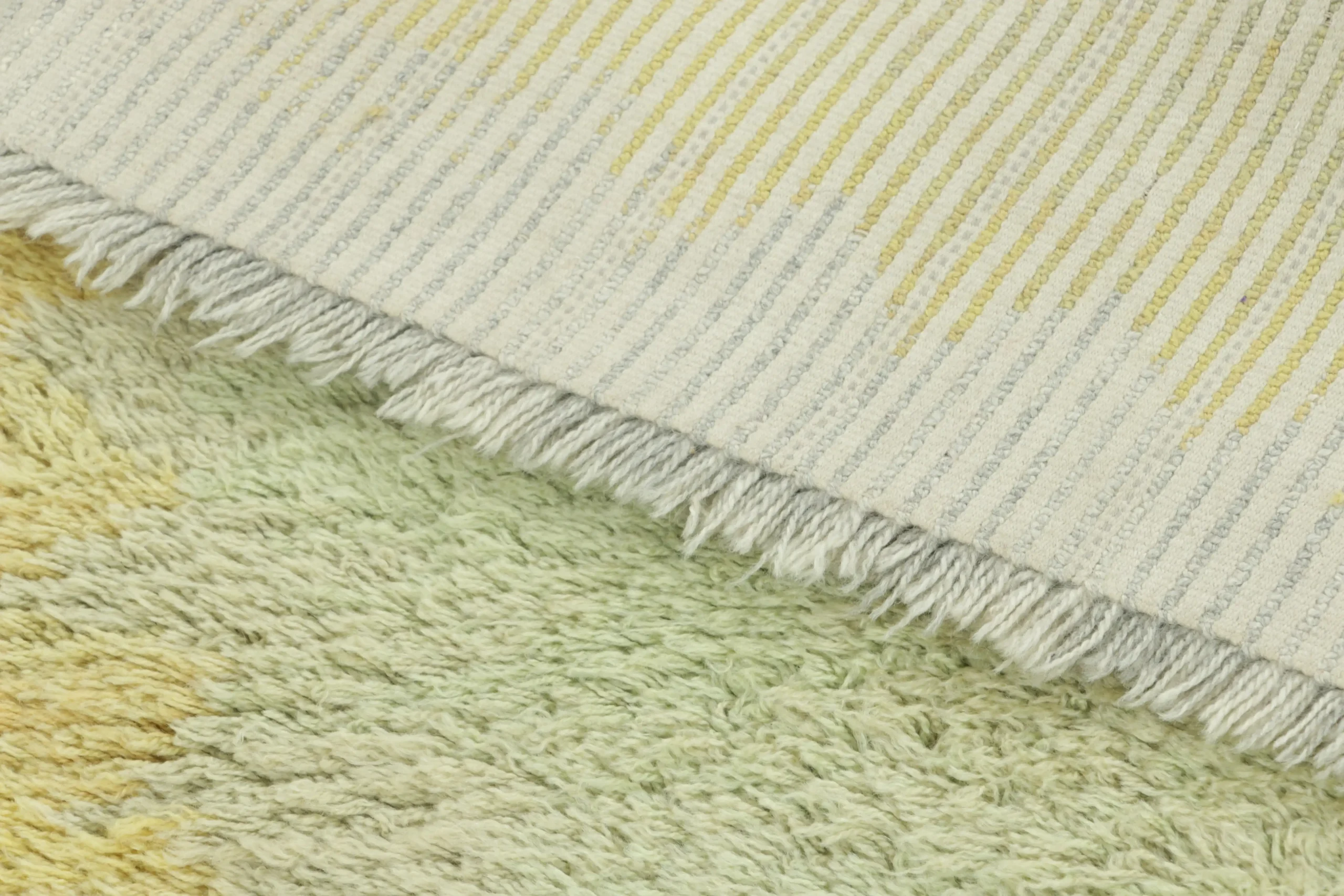 Vintage Swedish Rya Rug