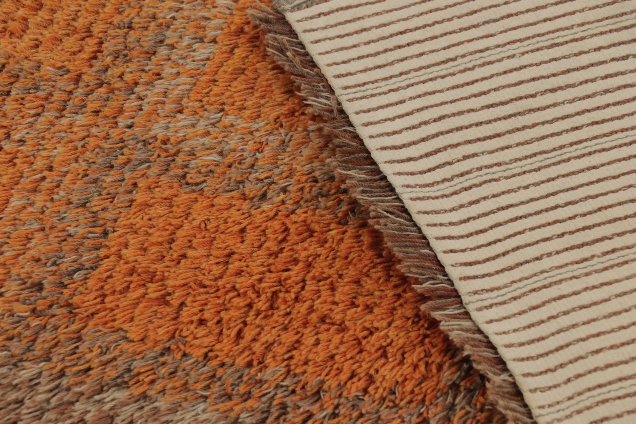 Vintage Swedish Rya Rug