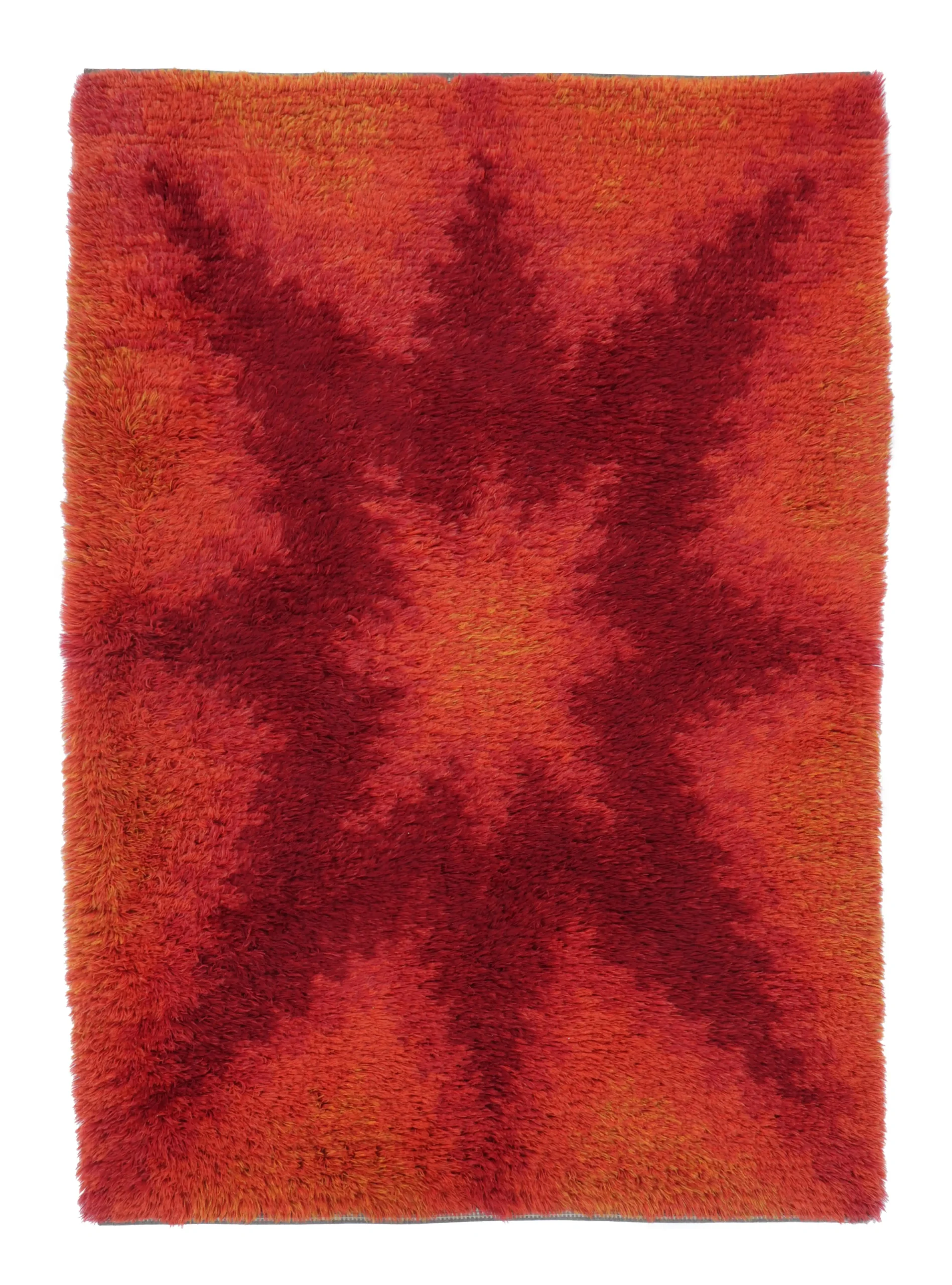 Vintage Swedish Rya Rug