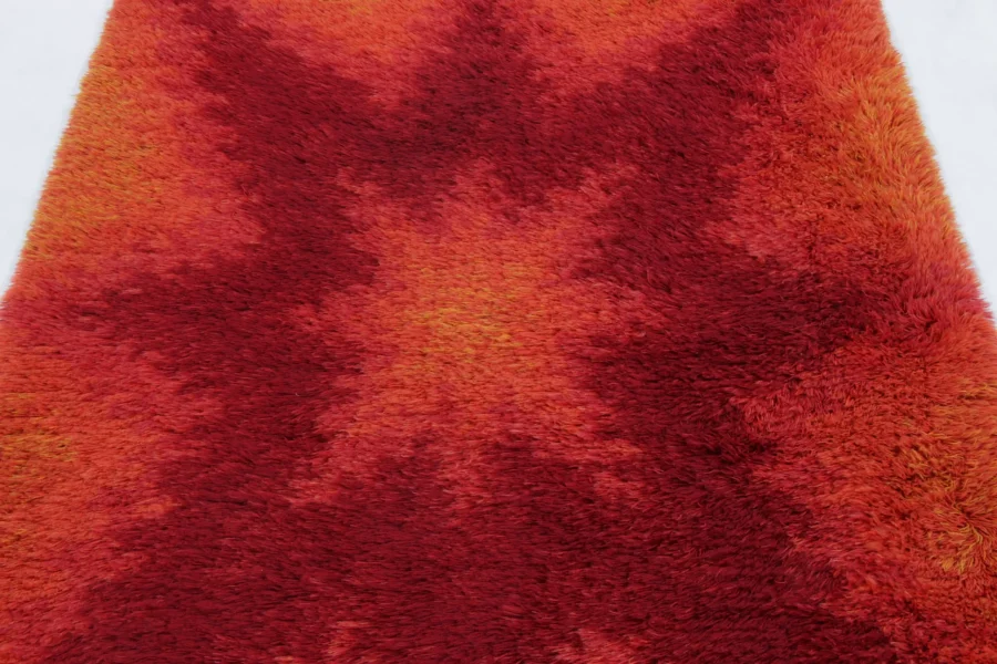 Vintage Swedish Rya Rug