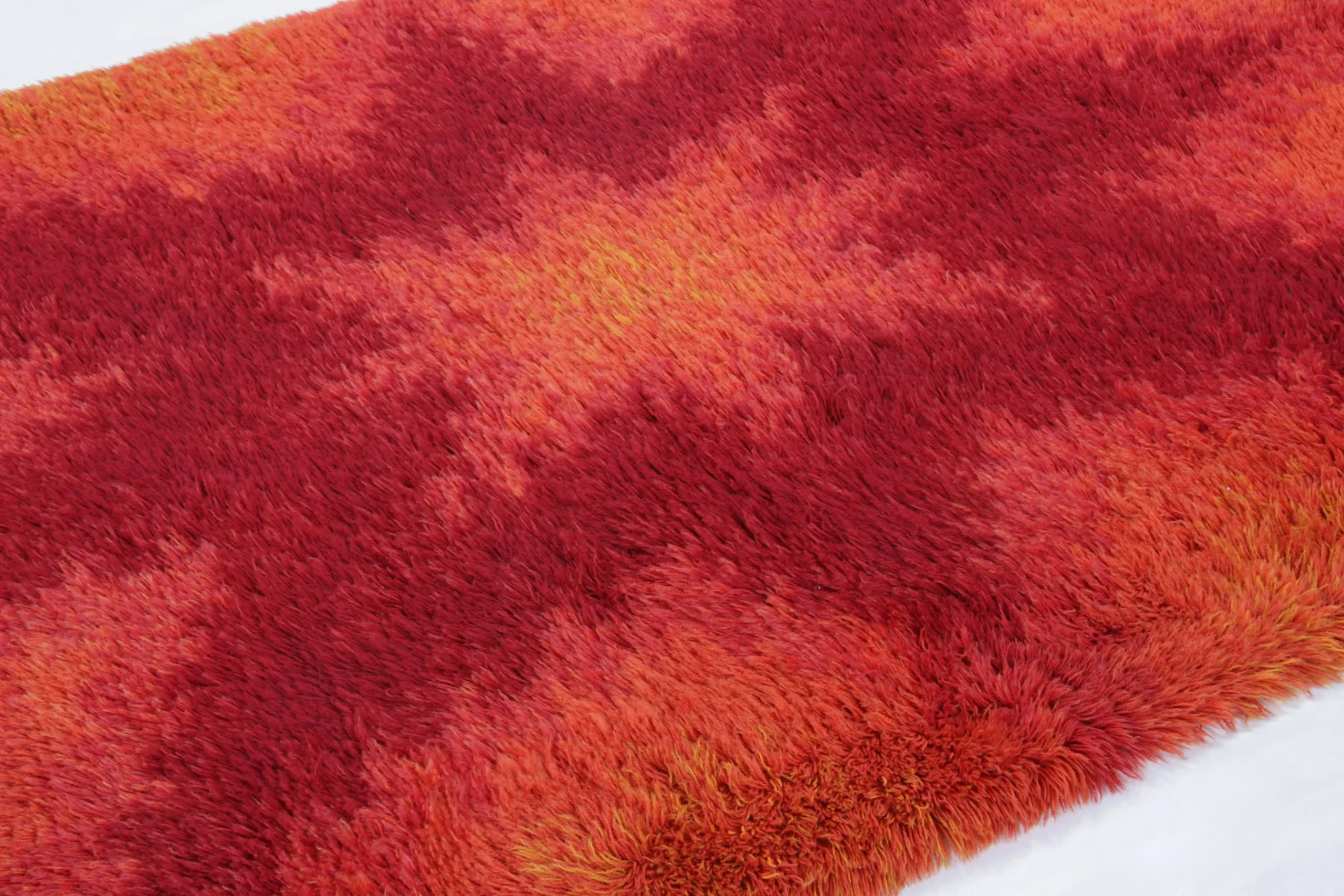 Vintage Swedish Rya Rug