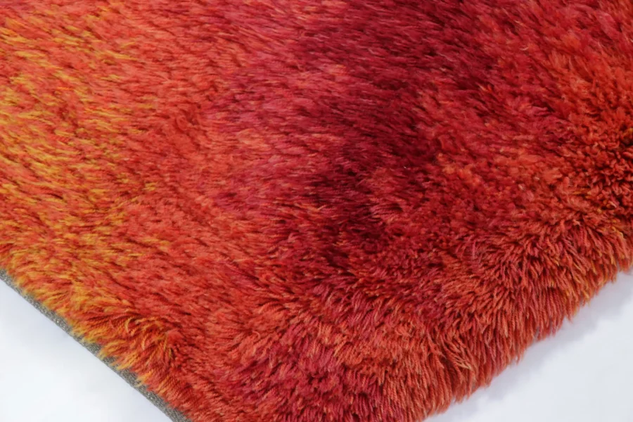 Vintage Swedish Rya Rug