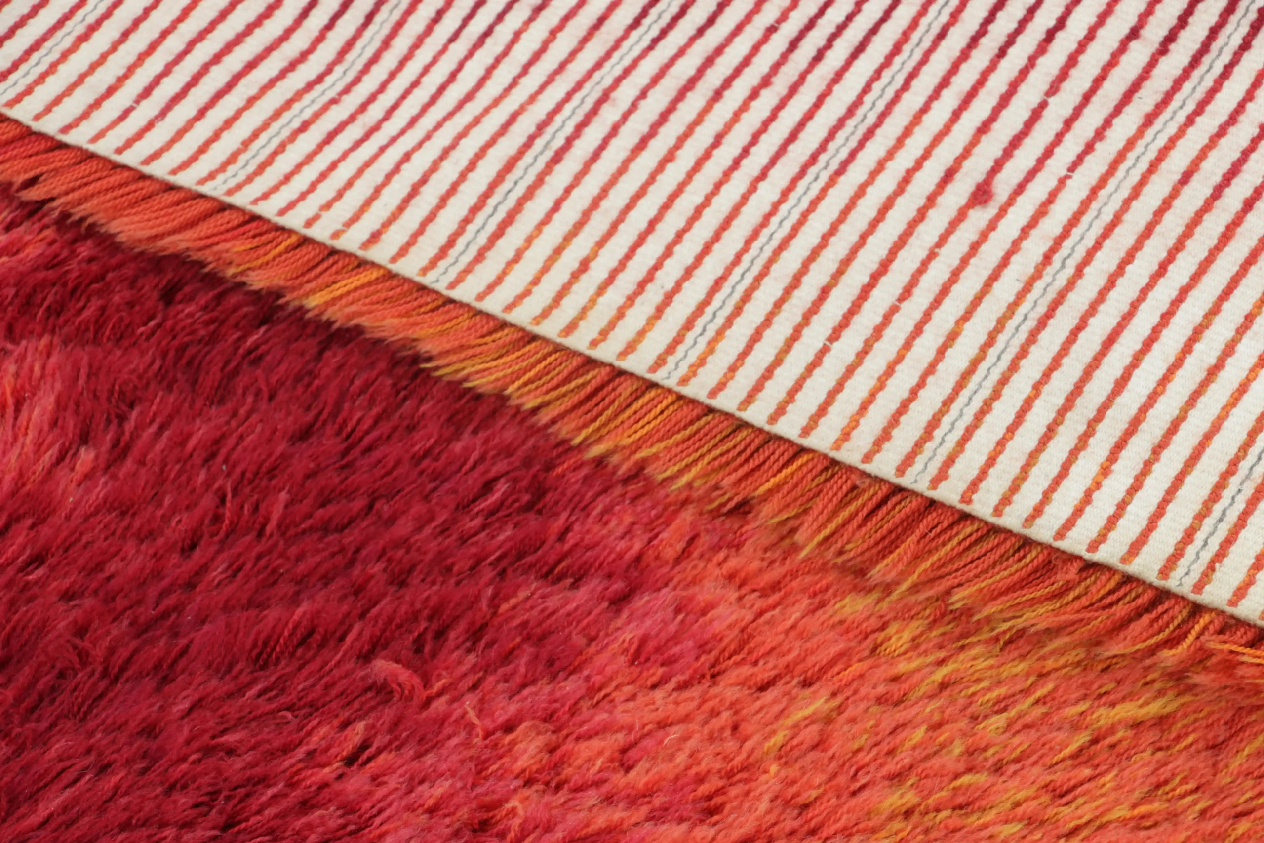 Vintage Swedish Rya Rug