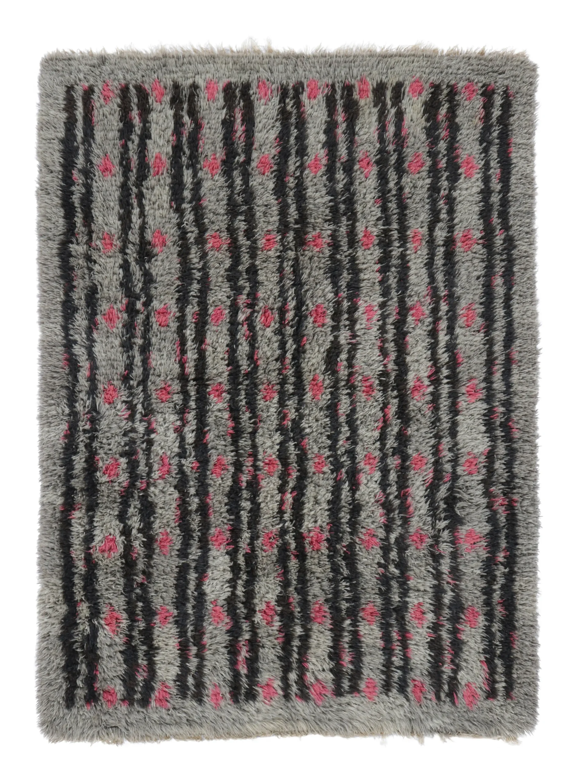 Vintage Swedish Rya Rug