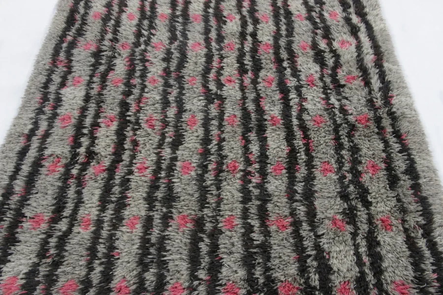 Vintage Swedish Rya Rug