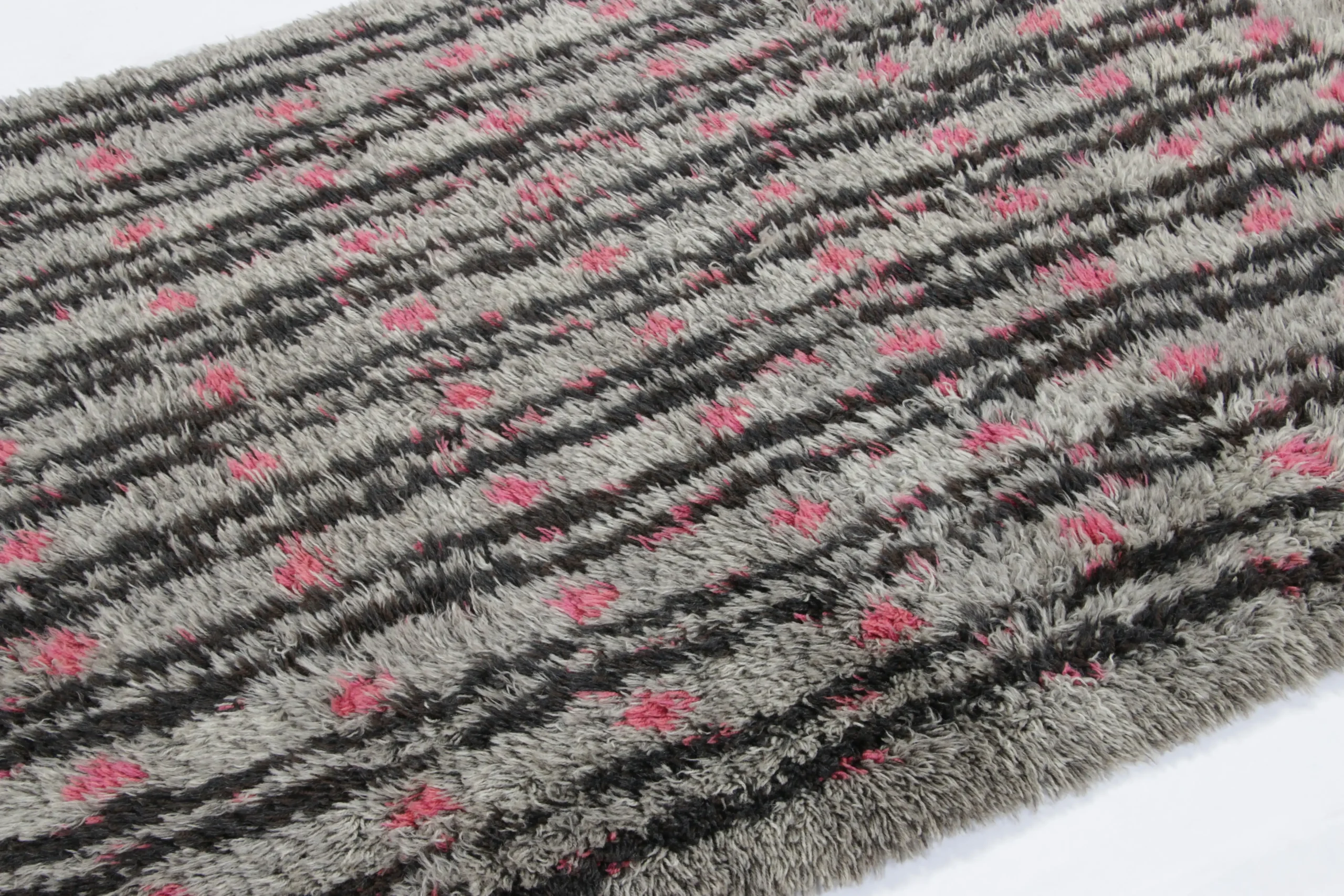 Vintage Swedish Rya Rug