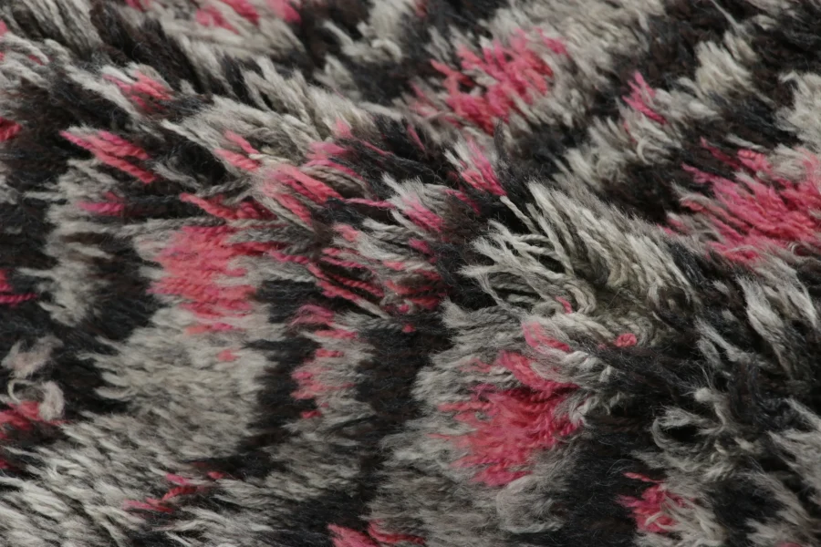 Vintage Swedish Rya Rug