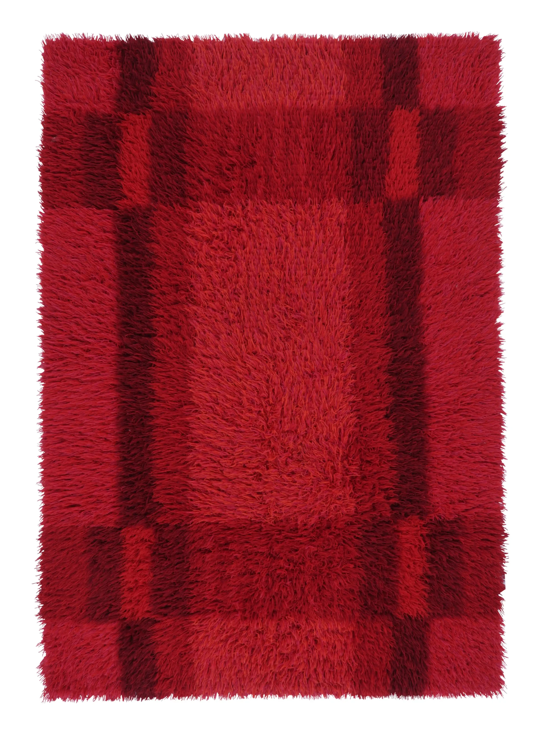 Vintage Swedish Rya Rug