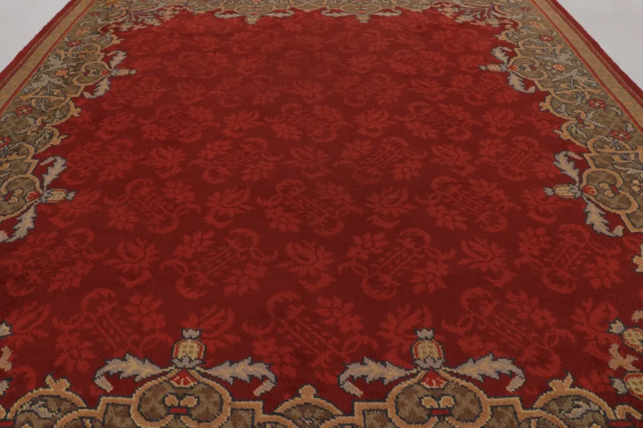 Antique Dutch Art Deco Rug