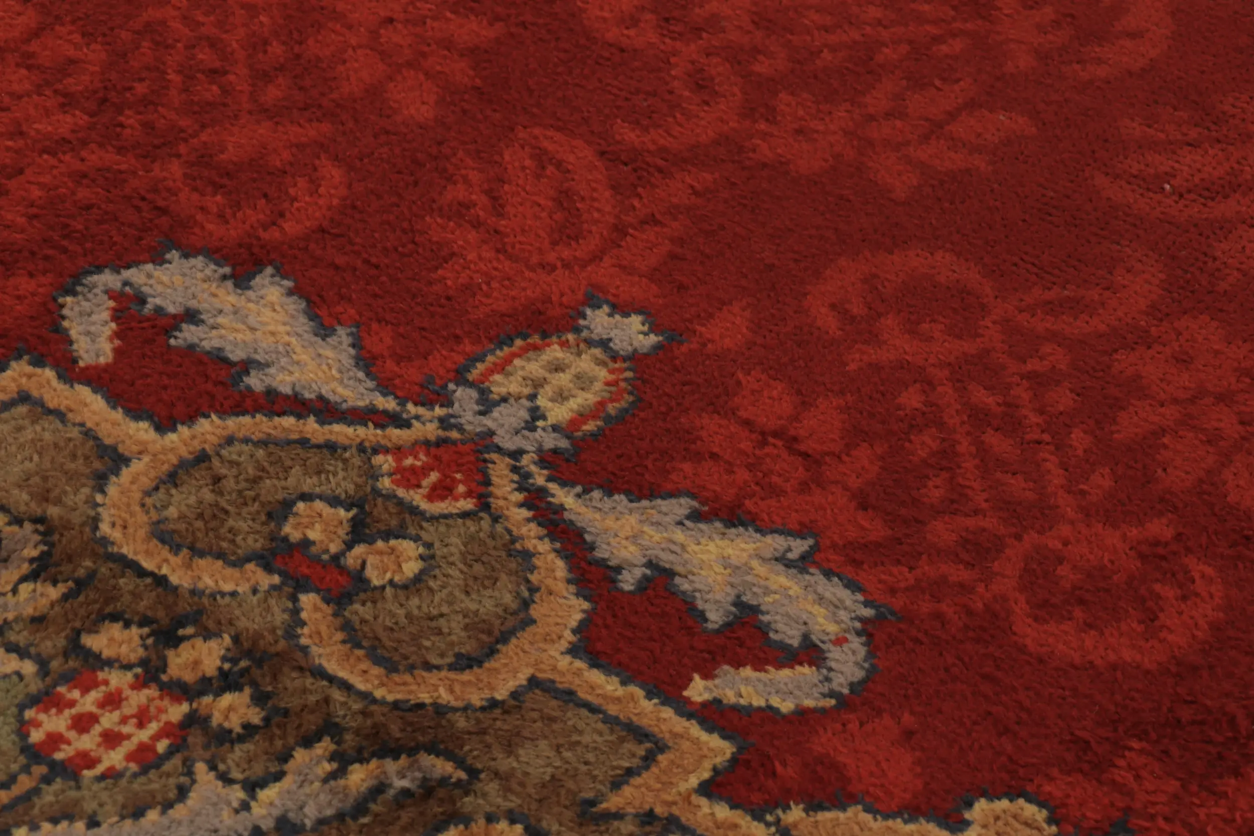Antique Dutch Art Deco Rug