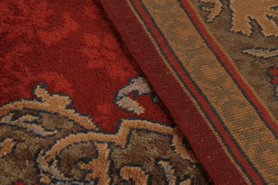 Antique Dutch Art Deco Rug