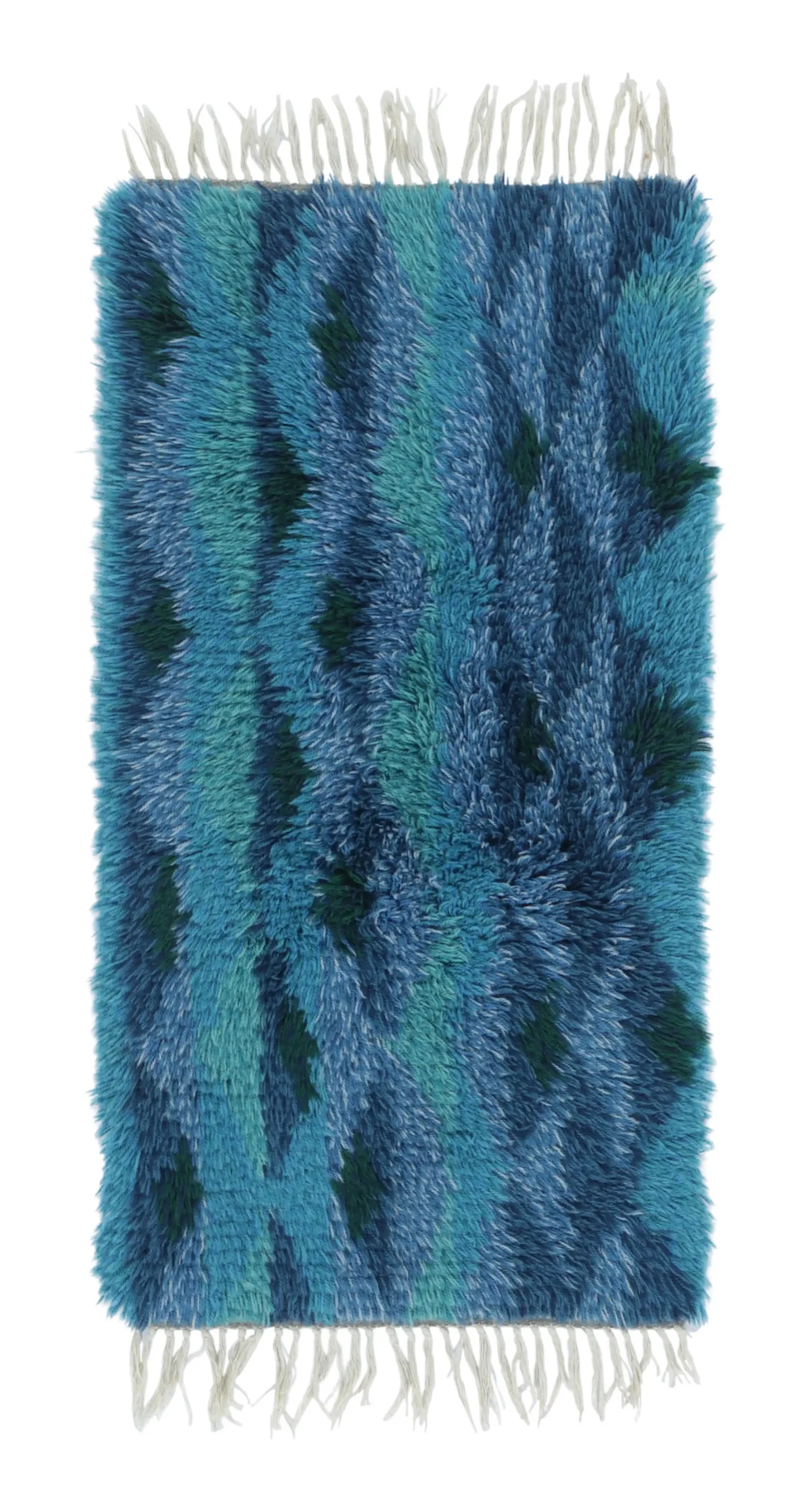 Vintage Swedish Rya Rug