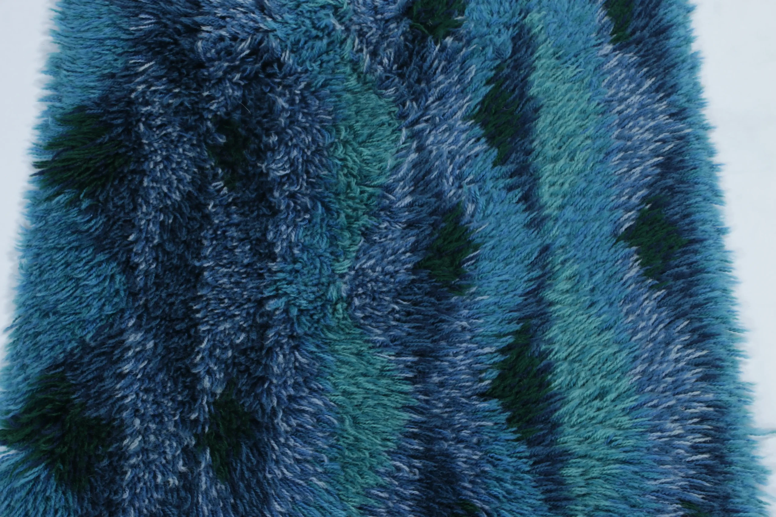 Vintage Swedish Rya Rug