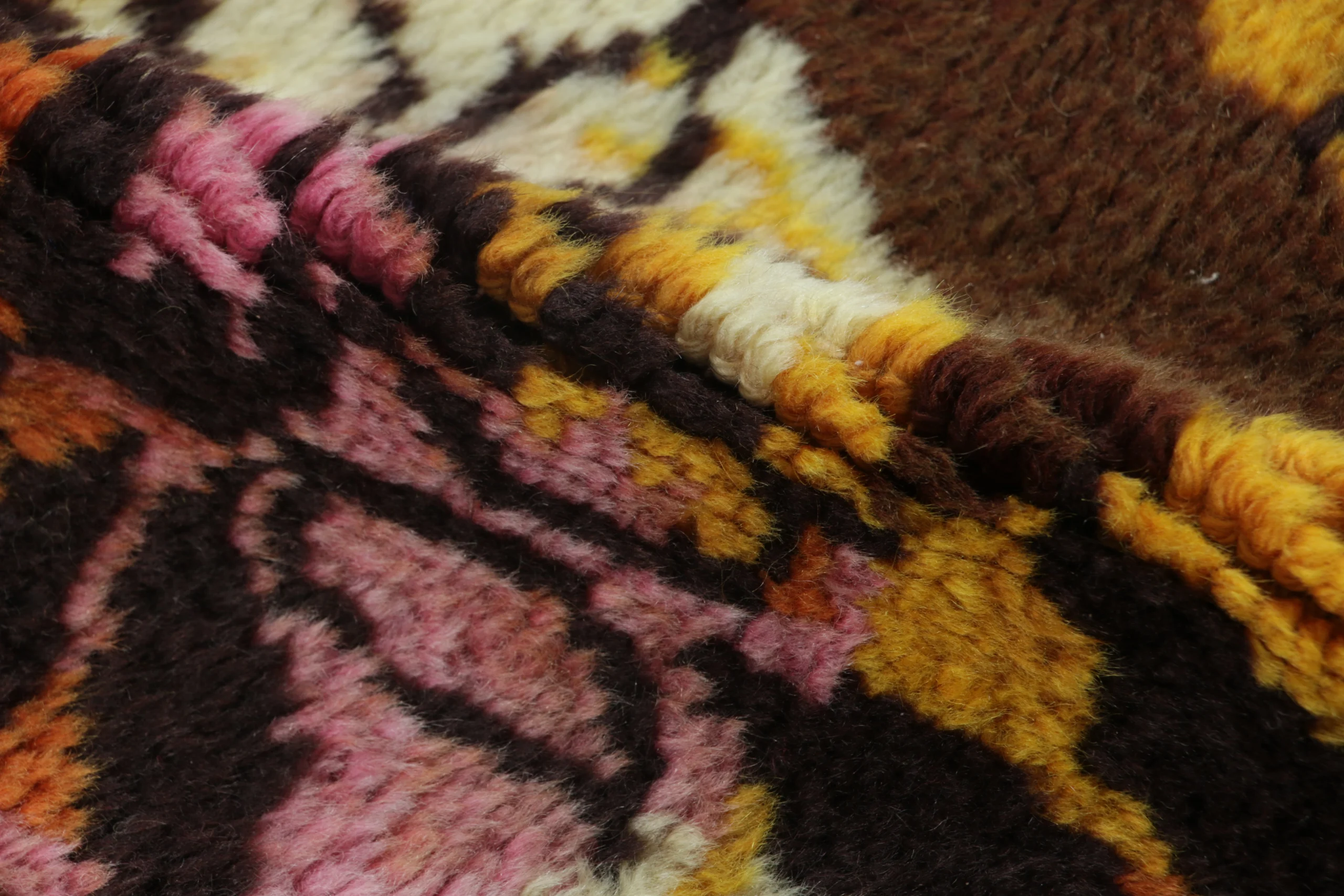 Vintage Swedish Rya Rug