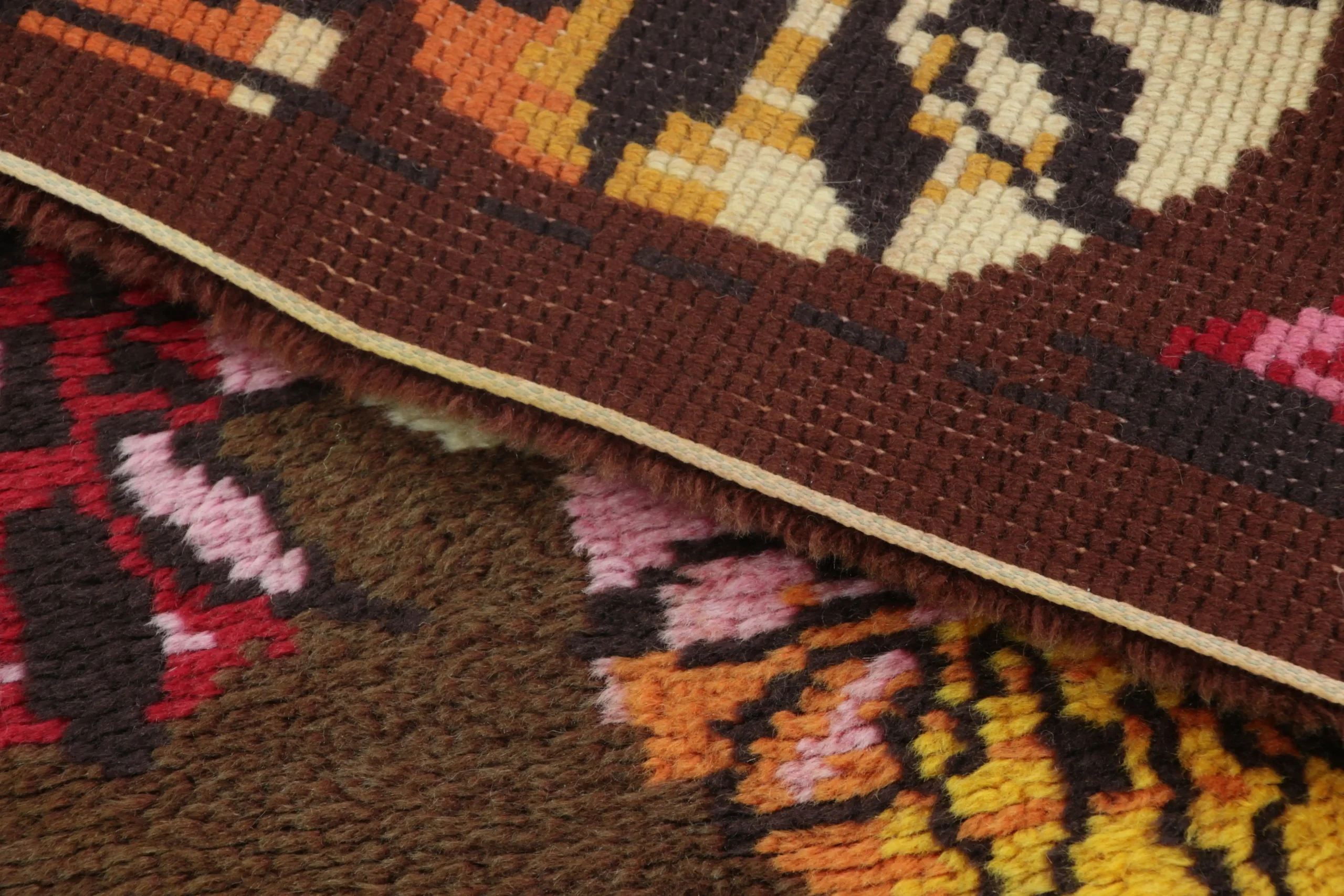 Vintage Swedish Rya Rug