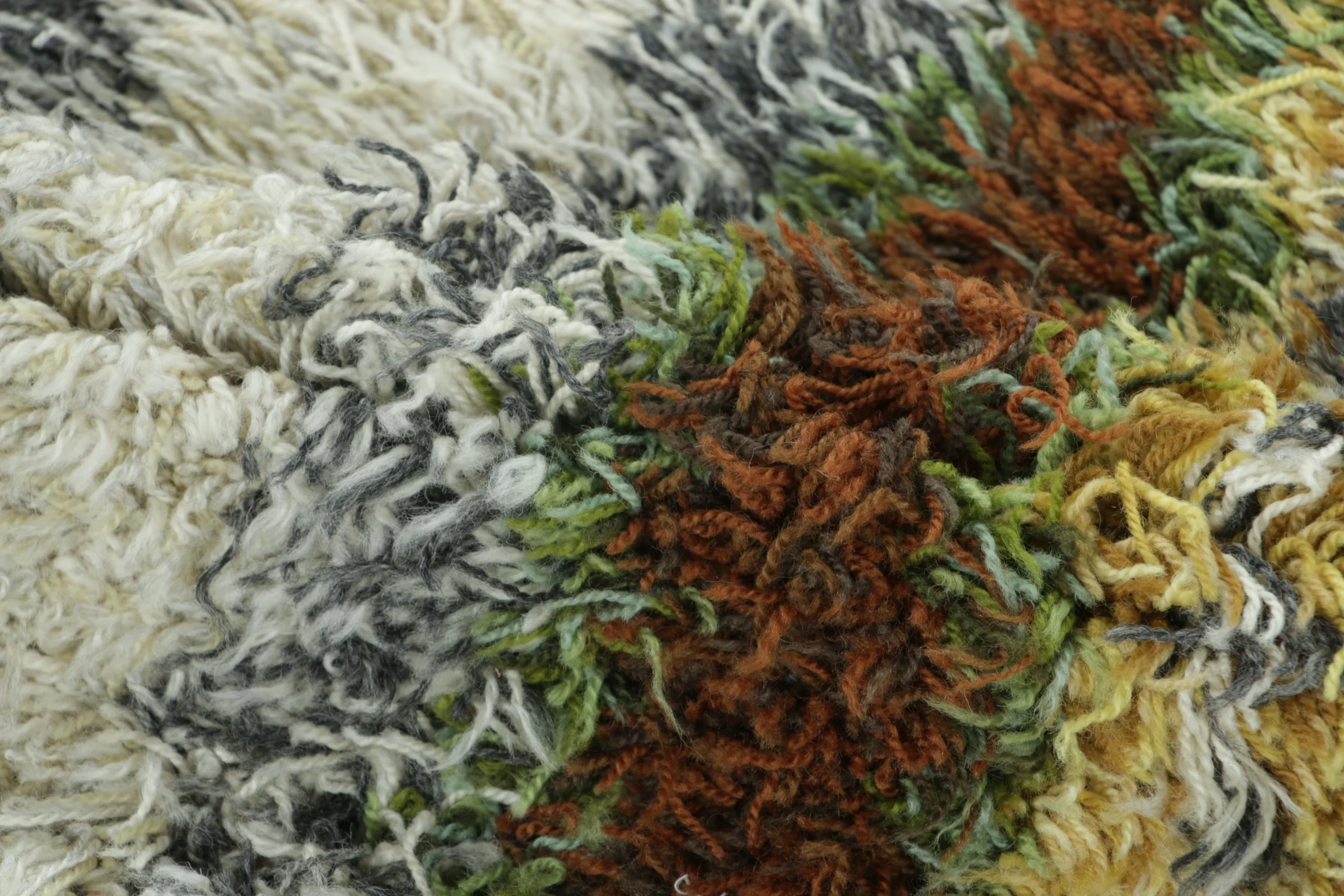 Vintage Swedish Rya Rug