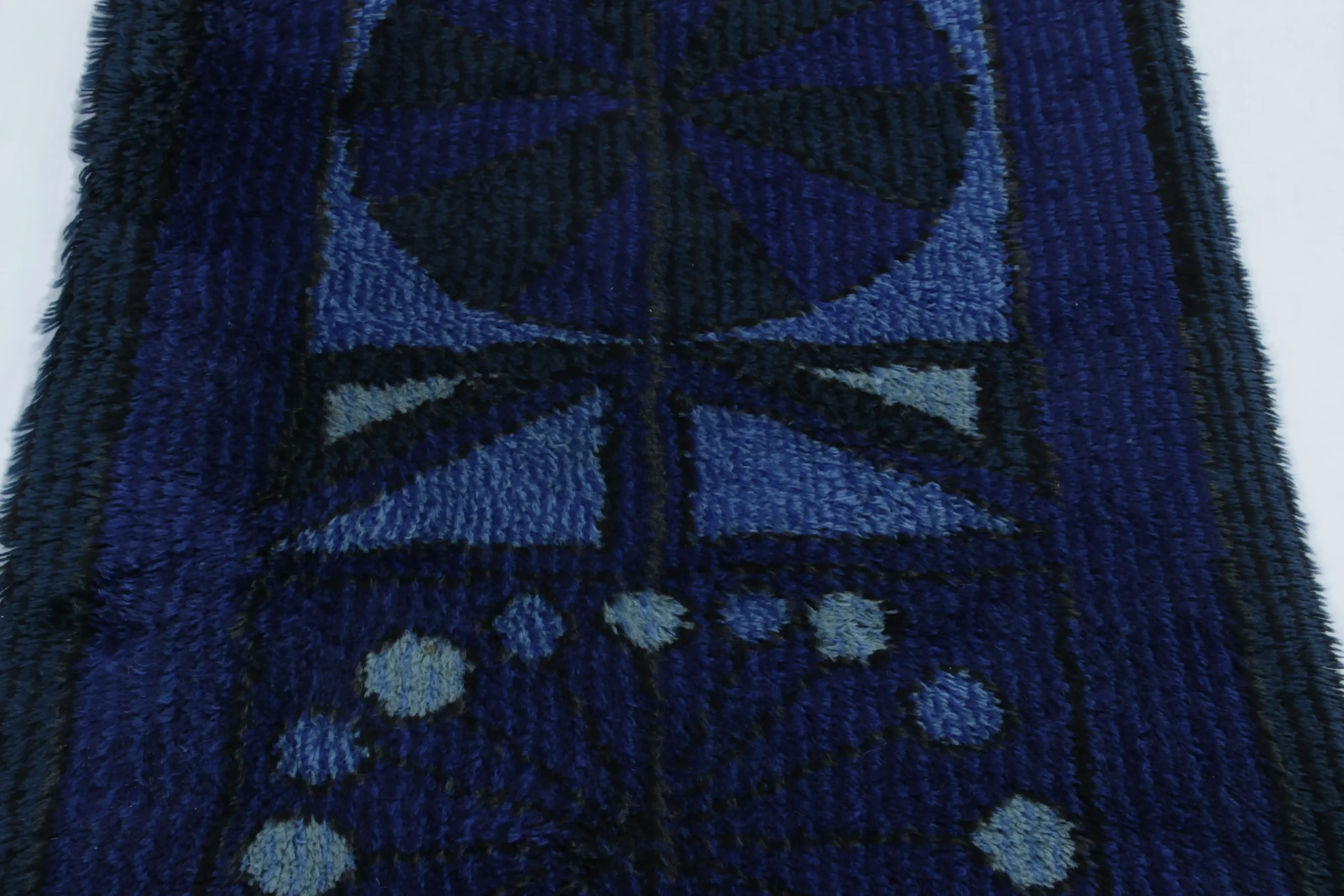 Vintage Swedish Rya Rug