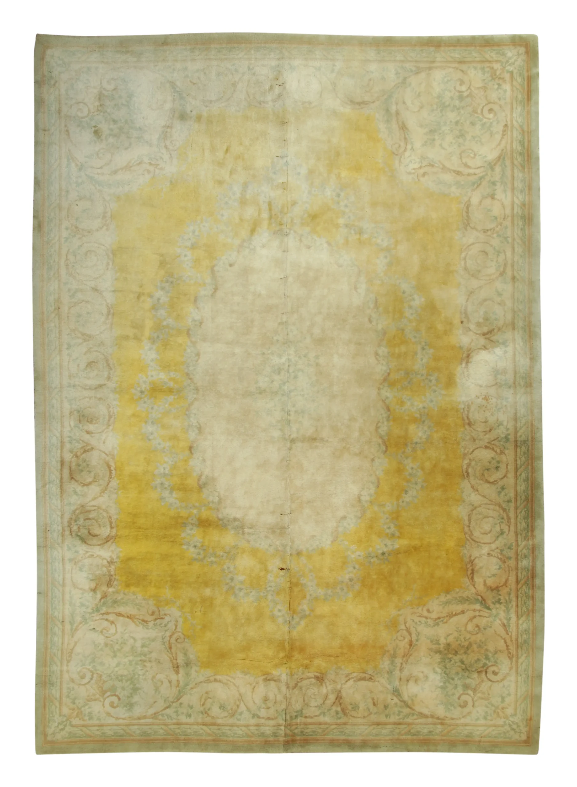 Oversized Antique Savonnerie Rug