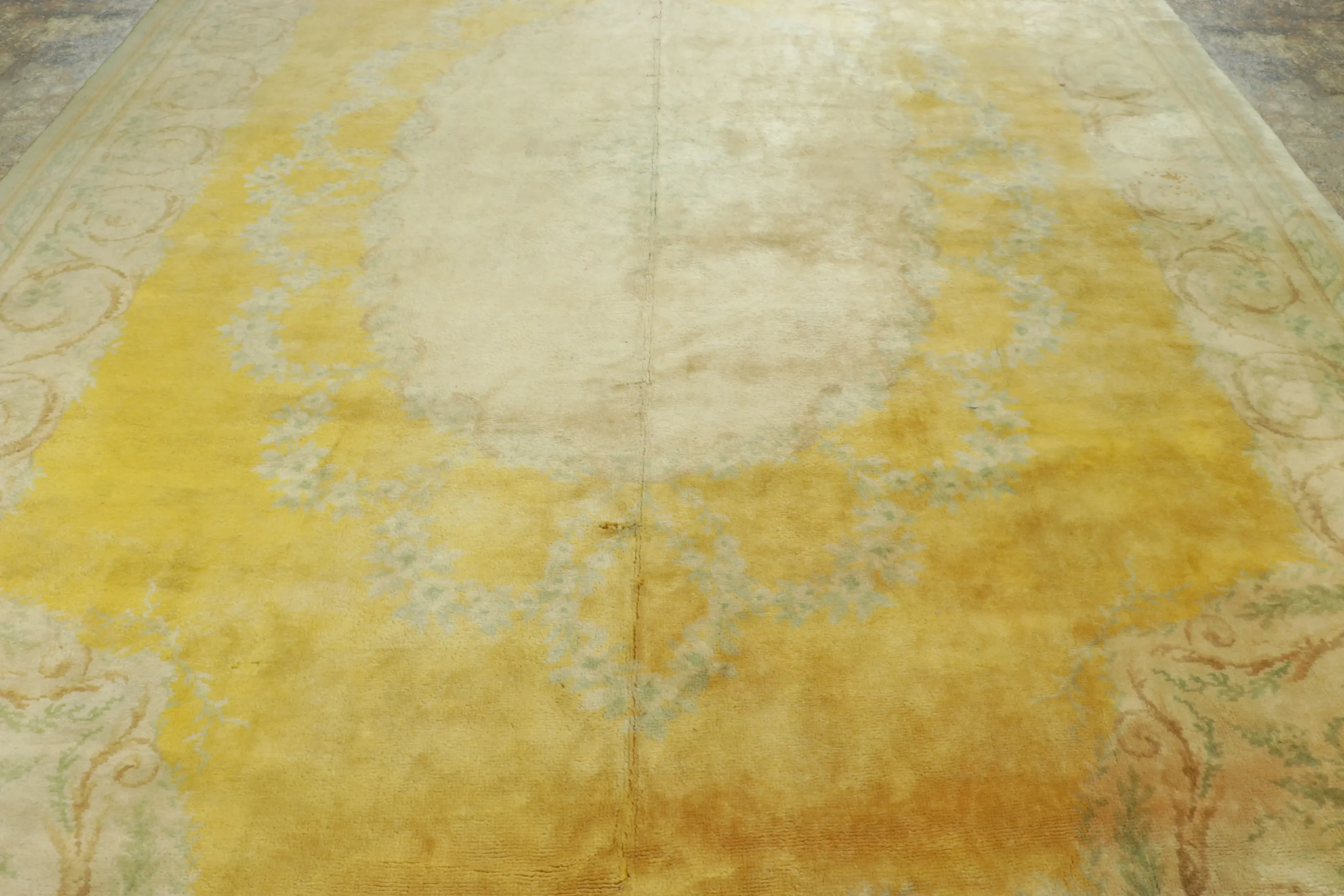 Oversized Antique Savonnerie Rug