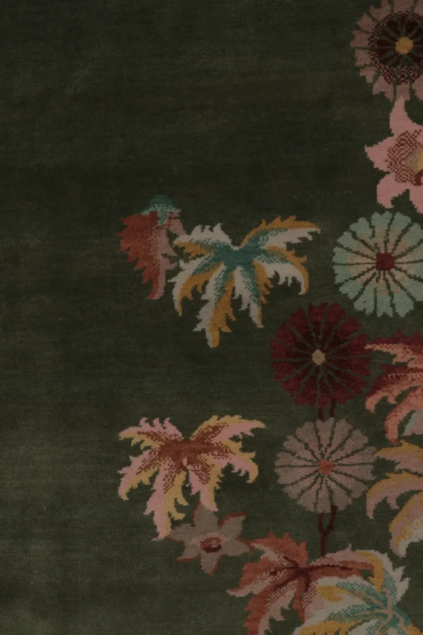 Chinese Art Deco Inspired Custom Rug