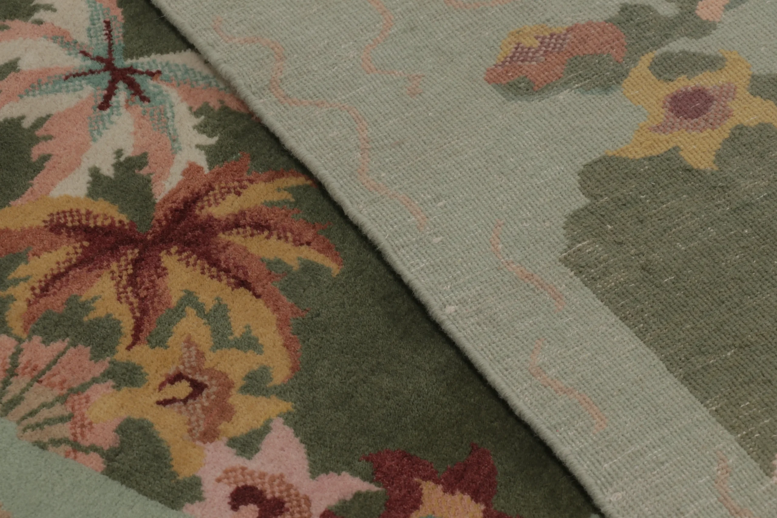 Chinese Art Deco Inspired Custom Rug
