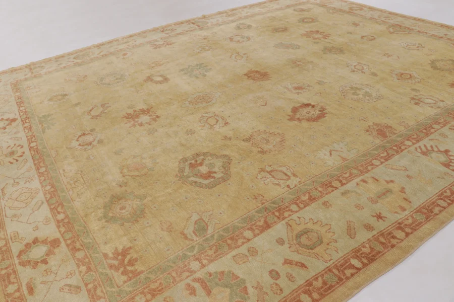 Antique Oversized Oushak Rug