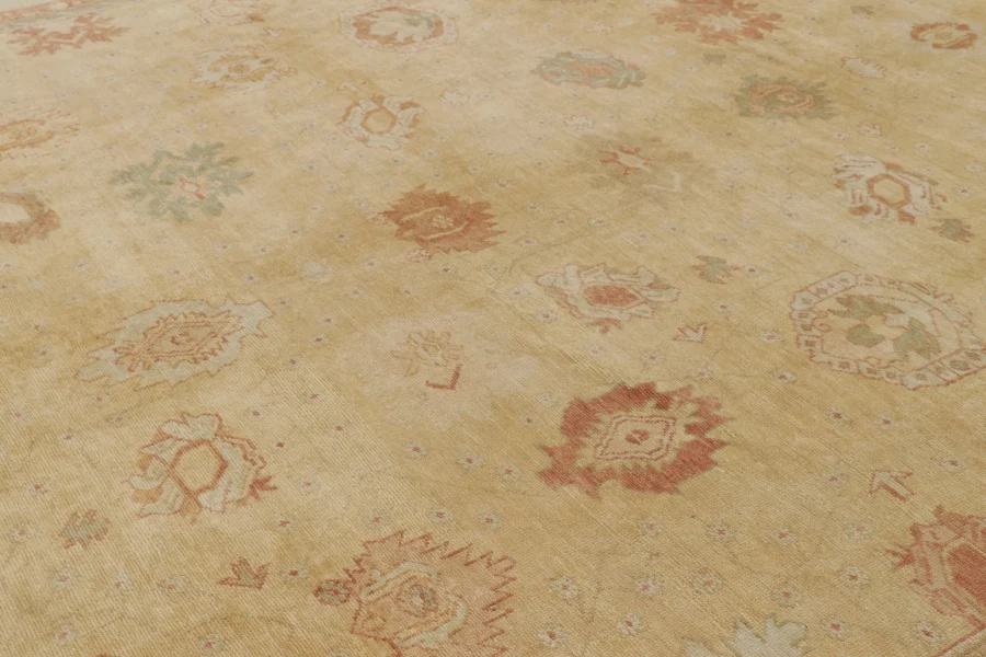 Antique Oversized Oushak Rug