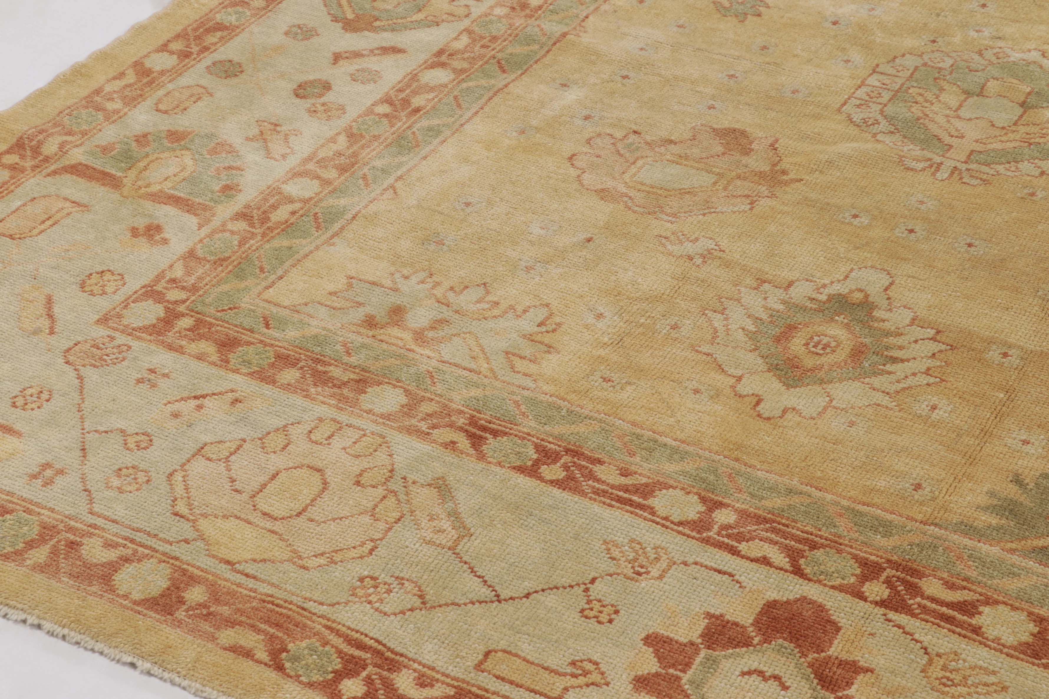 Antique Oversized Oushak Rug