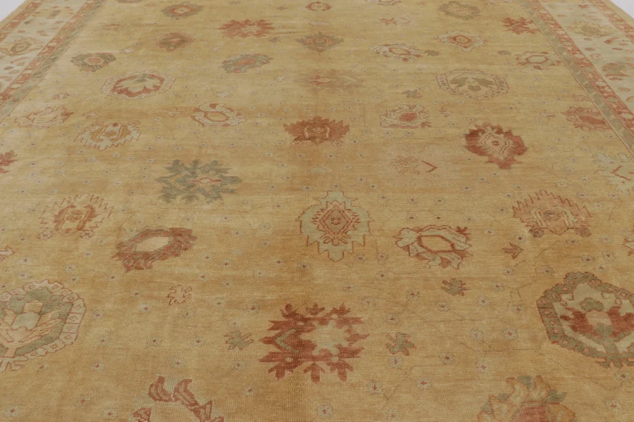 Antique Oversized Oushak Rug