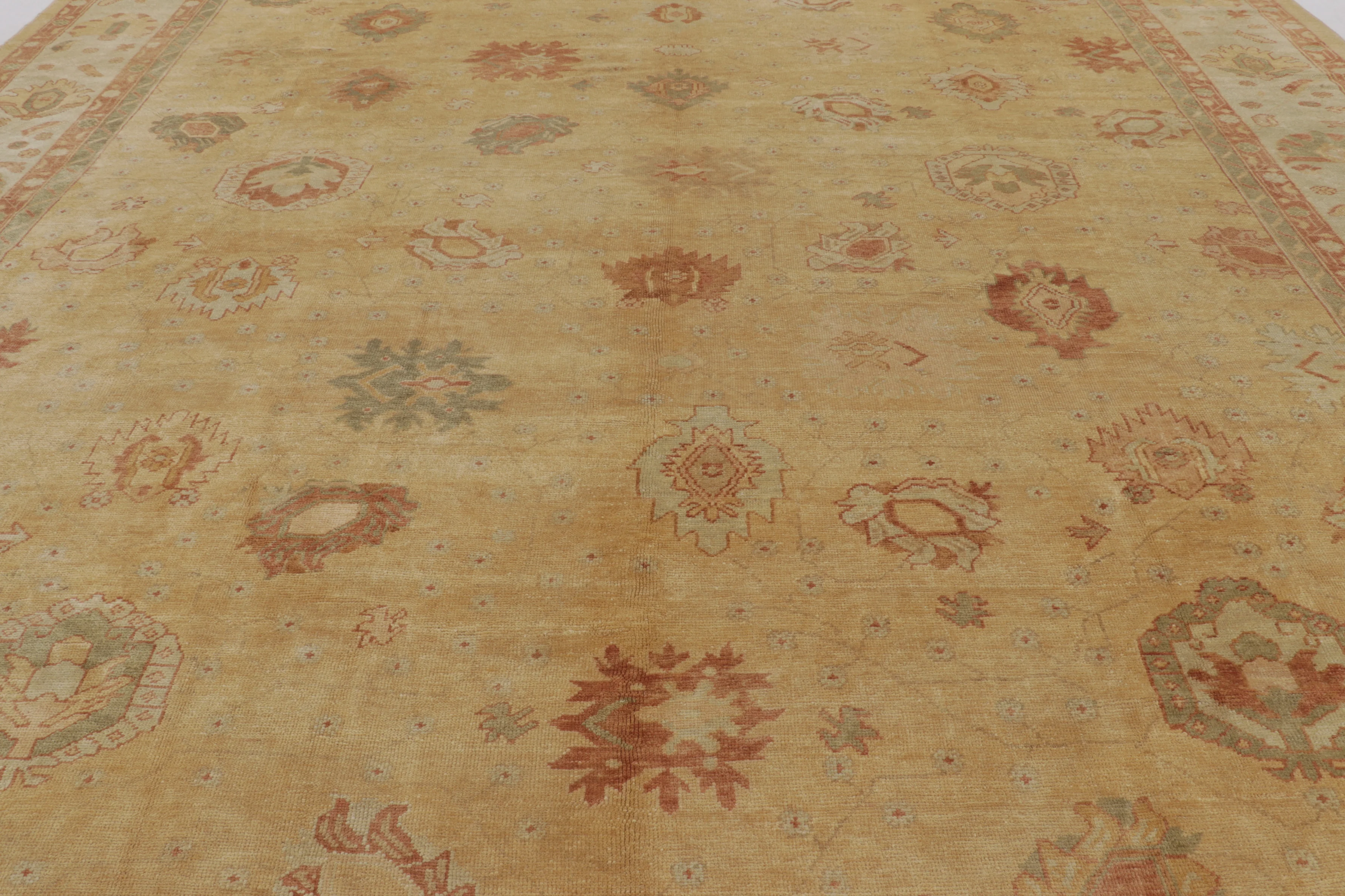 Antique Oversized Oushak Rug