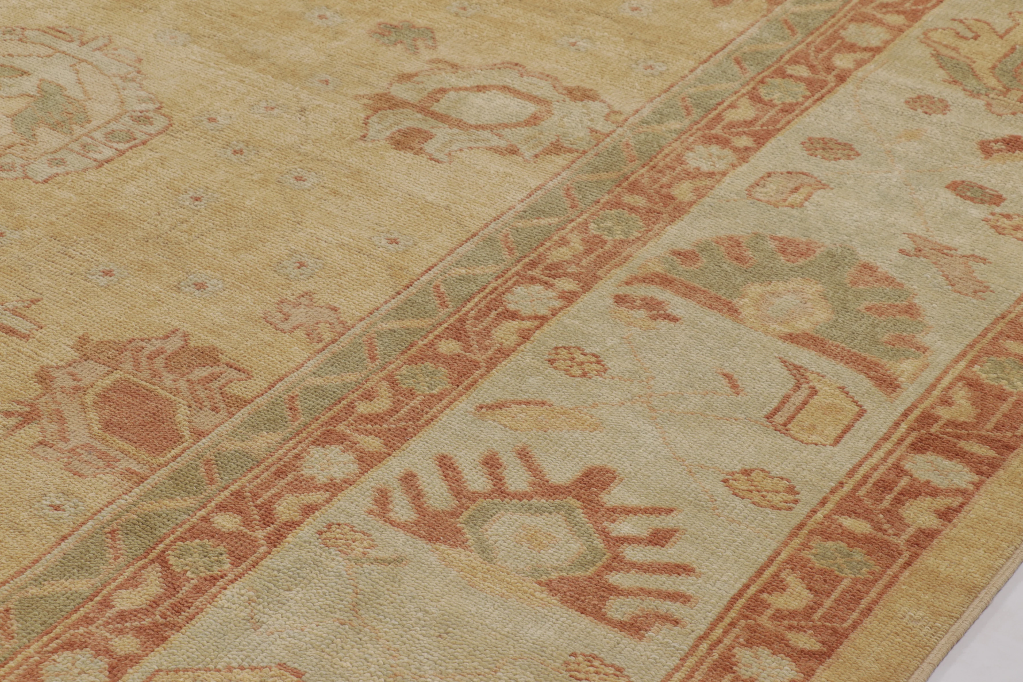 Antique Oversized Oushak Rug